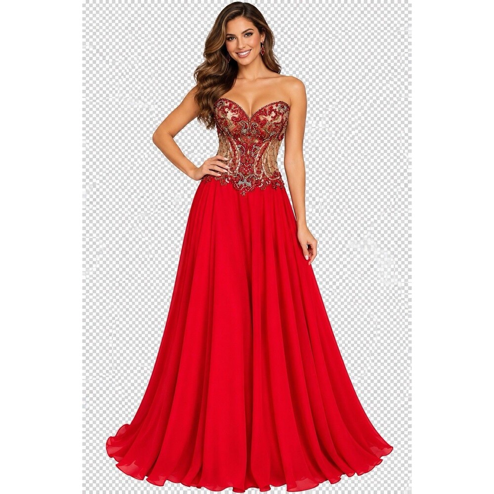 ALYCE Pink Rhinestones Prom Dress Size 2